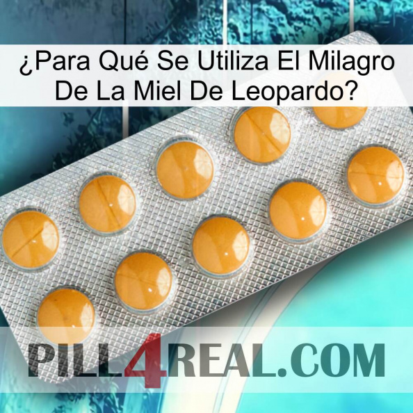 ¿Para Qué Se Utiliza El Milagro De La Miel De Leopardo levitra1.jpg